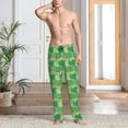 thumbnail image 2 of Balery Crocodile And Bush Pantalones de pijama para hombre, pijama ultraligero, pantalón de descanso-Large, 2 of 6