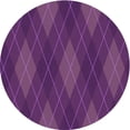 thumbnail image 1 of Ahgly Company Machine Washable Indoor Square Transitional Orchid Purple Area Rugs, 3' Square, 1 of 7