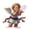 E, variant on HuiXinOu Valentine’s Day Acrylic Ornament, 2D Cupid Figurine Desktop Decoration, 6 inches Tall Romantic Gift for Couples, Anniversary, Him, Her, Office Decor