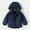 Dark Blue, variant on NAISIBABY Boys Fleece Jacket（2-12T), Hooded Fashion Casual Zipper with Pockets Winter Thermal Quilted Coat Dark Blue 7T