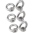 thumbnail image 3 of Tuerca de anillo M10, 6 uds., tuerca de ojo de elevación de rosca de acero inoxidable 304, tuercas de ojo para accesorios de elevación JFHHH pequeña, 3 of 5