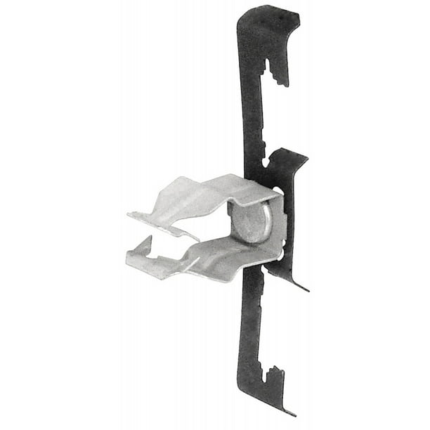 5 Pcs, Push In Conduit Hanger w/Rod Or Wire Clip, for 1/2 In. Emt, Spring Steel Used to Support