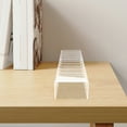 thumbnail image 6 of WEUVEB Transparent Acrylic Desktop Organizer Multiple Compartments for Office, 6 of 8