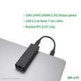 thumbnail image 3 of Adaptateur Usb3.2 vers 5Gbe (Wp-Ut5) pour Realtek Rtl8157 Connexion Réseau Lan Filaire, 3 of 9
