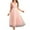Pink, variant on Cavosen Formal Dresses for Women Low Back Square Neck Maxi Evening Gowns Polka Dots High Waist Elegant Cocktail Dress