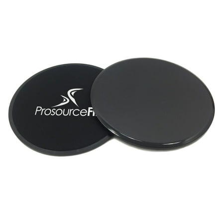 ProsourceFit Core Sliders Exercise Sliding Discs, Dual-Sided Set of 2 Core Gliders for Use on Any Surface at Home or Gym for Full-Body Workouts (choose your
