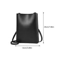 thumbnail image 2 of 1pc elegante bolso de almacenamiento de teléfono chica compras mini bolsa simple bolsa cruzada, 2 of 6