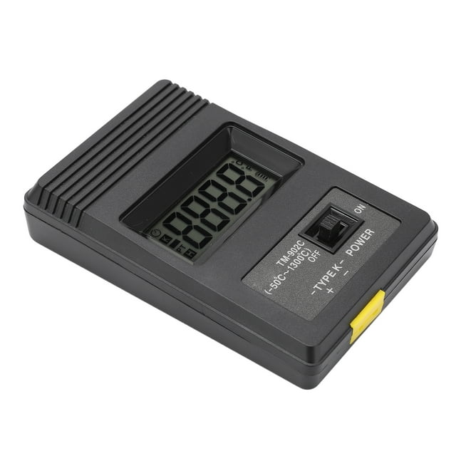 Herramienta de prueba de temperatura, termómetro digital portátil de alta precisión Tm-902c, máxima comodidad