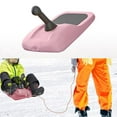thumbnail image 5 of Trineo de trineo Trineo de hierba Trineo de patio Jardín trasero Tabla de trineo de nieve de invierno Rosa, 5 of 5