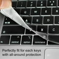 thumbnail image 4 of Ultra Thin Keyboard Protector Compatible With Macbook Pro With Touch Bar 13/15 Inch (A1706 / A1707) Skin -Us Layout, 4 of 6