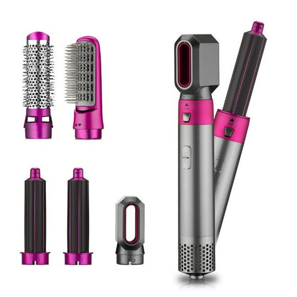 Electric Hair Styler Hair Dryers 5 In 1 Hair Curler Automatic Hair Straighteners Blow Dryer Brush Dryer