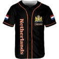 thumbnail image 2 of Personalized Netherlands Jersey, Netherlands Soccer Shirt Baseball Dutch Pride Flag Jersey Men Women Country Shirts (4XL), 2 of 4