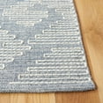 thumbnail image 3 of SAFAVIEH Kilim Jack Tribal Area Rug, Blue/Ivory, 6' x 6' Square, 3 of 8
