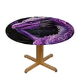 thumbnail image 3 of Orinice Dragon Round Table Cover Stain Resistant Washable Indoor Outdoor Tablecloth Kitchen Dining Wedding Parties Table Cloth 100% Polyester Fiber 46-50, 3 of 8