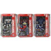 Transformers R.E.D. Series G1 Megatron, Optimus Prime, and Soundwave Non-Converting 6" Action Figure 3 Pack