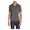 Dk Smoke(Grey), variant on Eddie Bauer Men's classic fit Short Sleeve Polo Shirt M/DUSTED INDIGO