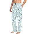 thumbnail image 2 of FORMRS Mens Pajama Pants with Pockets Cotton Sleepwear Lounge Bottoms Sizes S-2XL, Cartoon Sheep Pattern, 2 of 7