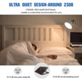 thumbnail image 3 of Laptop Cooling Pad, Laptop Cooler With 5 Quiet Red Led Fans For 12-17.3 Inch Laptop, Dual Usb 2.0 Ports, Portable 6 Angle Adjustable Laptop Stand For Gaming Laptop (Pc-R5), 3 of 7