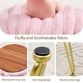 thumbnail image 3 of Taburete Storage Ottoman Wimarsbon, redondo y moderno, color rosa, 3 of 7