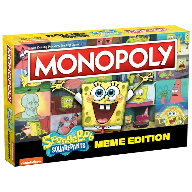 Juego de mesa Monopoly Spongebob Squarepants Meme Edition