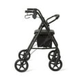 Medline Lightweight Aluminum Rollator Walker for Adult Mobility