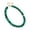 Dark Green, variant on 1Pcs Colorful Beaded Necklace for Women, Boho Statement Bead Necklace Summer Beach Jewelry, Minimalist Modern Accessory for Party, Vacation, Daily Wear, Gift Idea 16.9 Inch White