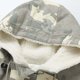 thumbnail image 5 of MHFRRA Chaqueta con Capucha y Cuello de Camuflaje para Uso Urbano, Abrigo Grueso Gris, 5 of 8