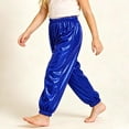 thumbnail image 4 of Ltctricy Toddler Girls Boys Sequin Pants Kids Sparkly Dance Pants Elastic Waisted Jogger Pants Fall Clothes(Blue,7-8 Years), 4 of 5