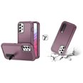 thumbnail image 2 of BD Tough Rugged Cover Designed for Samsung Galaxy A53 5G Case - (Burgundy) Impact Resistant Hybrid Protector Stand Case with Screen Protectors (2-Pack) Tempered Glass, 2 of 4