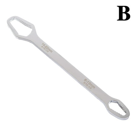 

Universal Torx Wrench Double-head Self-tightening Adjustable Wrenches 8-22mm B7W3