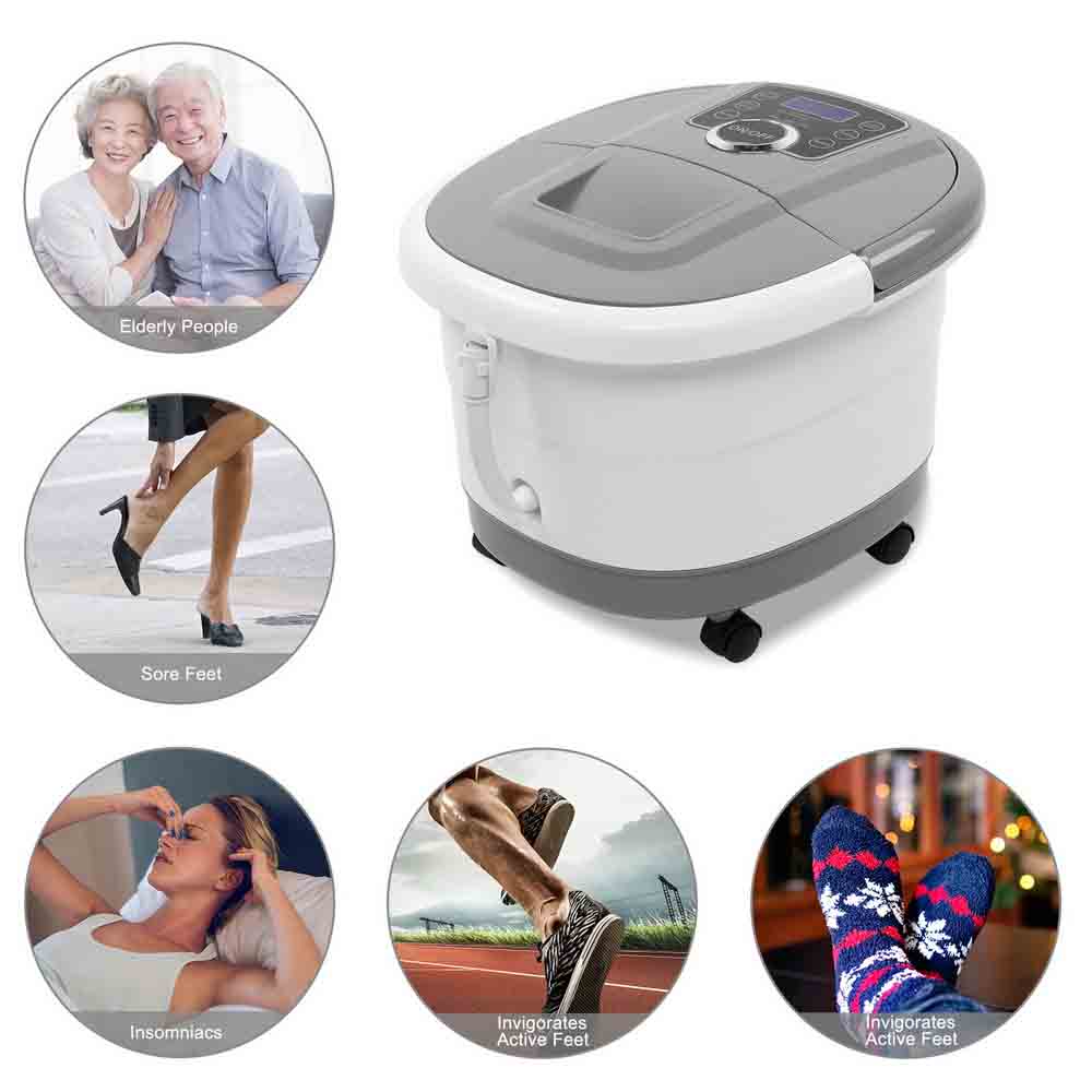 Buy SEGMART Foot Massager with Heat, Portable Foot Bath Massager with