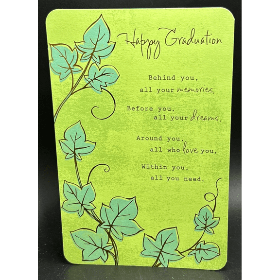 Graduation Greeting Card w/Envelope
