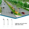 thumbnail image 3 of Luces de calle Bearachild Iluminación exquisita Modelo de farola realista Negro/Blanco cálido, 3 of 6