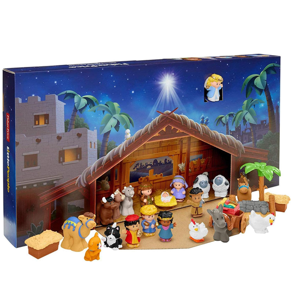 Pre-Owned Fisher-Price Little People Nativity Advent Calendar