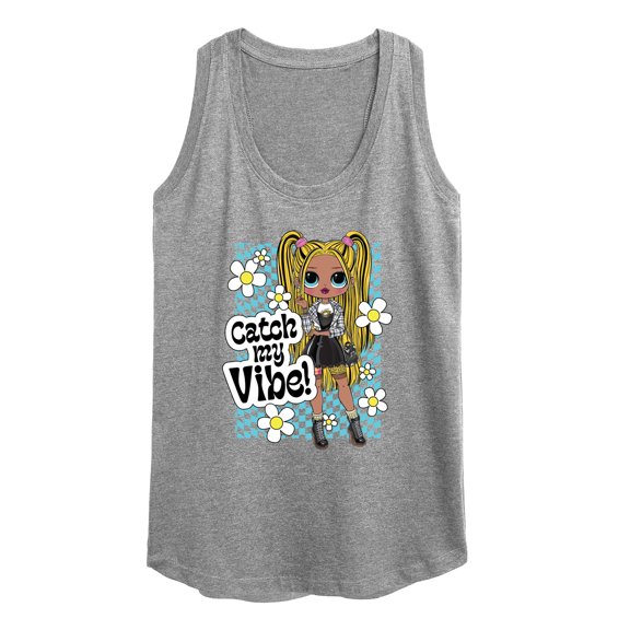LOL OMG! Fashion Dolls - Catch My Vibe - Women's Racerback Tank Top