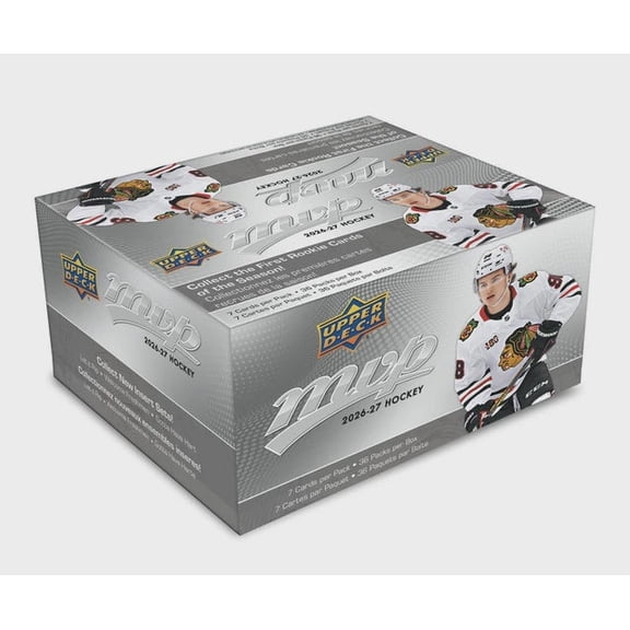 2026-27 Upper Deck MVP Hockey Retail Box