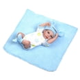 thumbnail image 2 of Muñeca Reborn de 10 pulgadas, bebé recién nacido que parece realista, silicona de real, regalo de cumpleaños para niños, modelo de ropa para niñ Zulema Reborn Boy Doll, 2 of 8