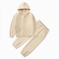 thumbnail image 2 of HCNTES Baby Girl Clothes Winter Toddler Girls Clothes Fall Winter Outfit Sets, Baby Girl 12 18 24 Months 2T 3T 4T 2PCS Sports Suit Long Sleeve Two Piece Baby Clothes, 2 of 4