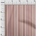 thumbnail image 2 of oneOone Rayon Maroon Fabric Stripes Sewing Material Print Fabric By The Yard 56 Inch Wide, 2 of 4
