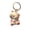 white, variant on Cute Cartoon Bear Keychain Pendant, Loving Couple Magnetically to Attaches