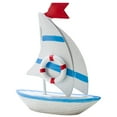 thumbnail image 6 of WORGEOUS  Nautical Wall Decor Boat Sailing Model Sailboat Sculpture, 6 of 8