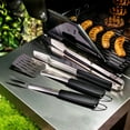 thumbnail image 5 of Charbroil 3-Piece Aspire Grilling Tool Set, Stainless Steel - Fork, Spatula, & Tongs, 5 of 7