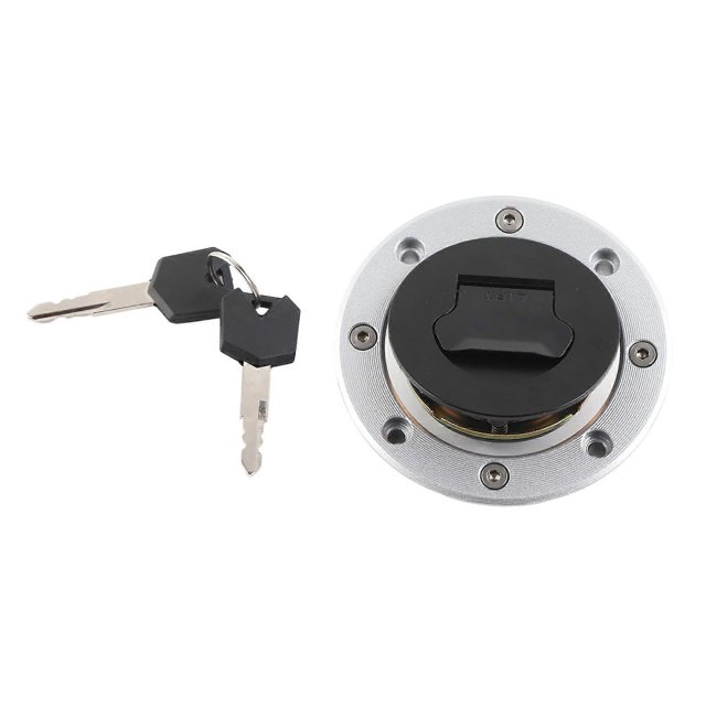 Motorcycle Fuel Gas Cap Tank Cover with 2 Keys for Suzuki GSX-R 600 GSX-R750 SV1000