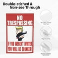 thumbnail image 3 of Funny Warnings Garden Flag 12.5x18 Inch Double Sided Yard Flag Outdoor Funny  Flags Home Patio Decoration, 3 of 7