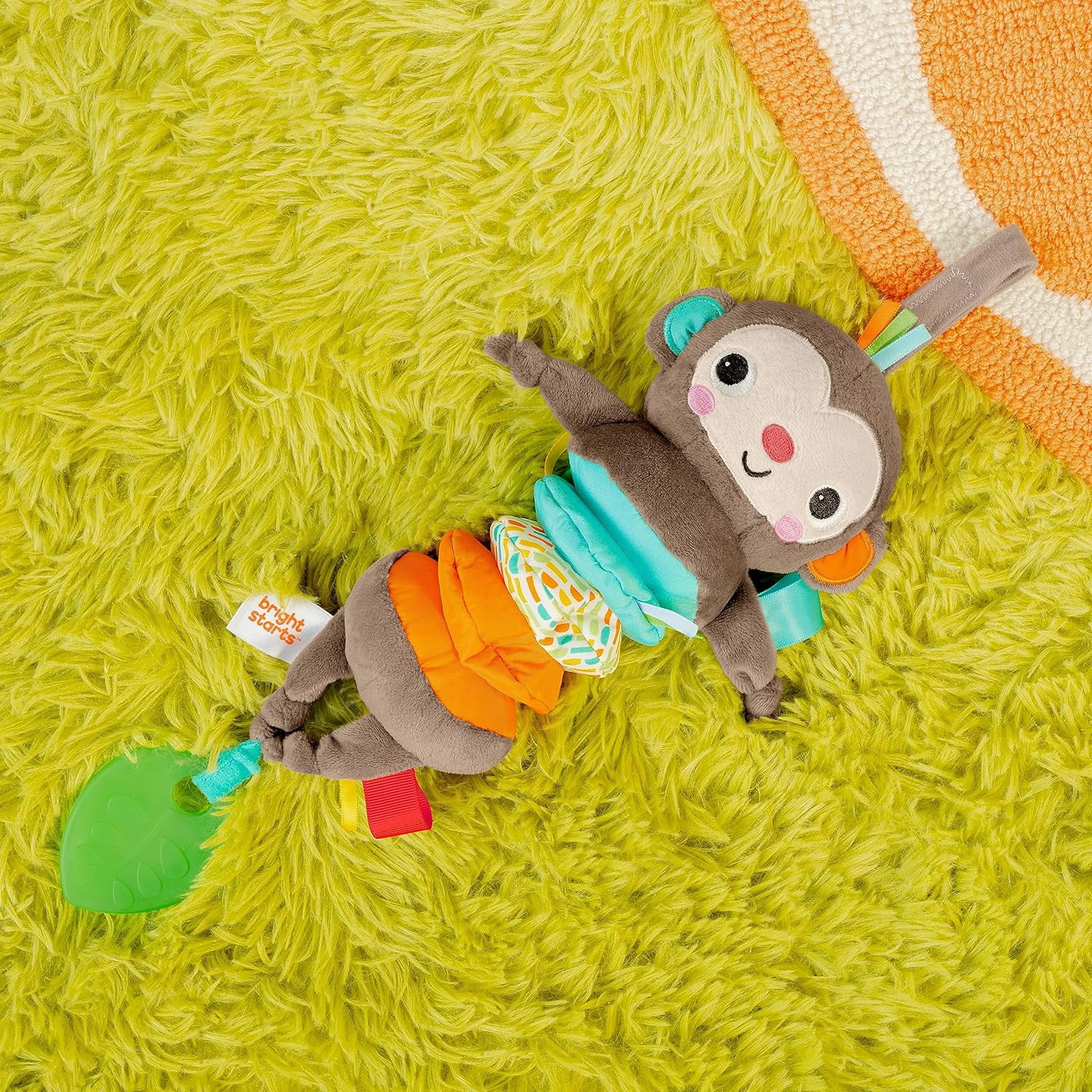 Bright Starts Pull, Play & Boogie Musical Activity Toy - Monkey