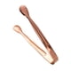 thumbnail image 3 of Bewildely Pinzas de azúcar de acero inoxidable, recogedor de cubitos de hielo, portátil, reutilizable, elegante, cocina, café, comida, Barra de herramientas Oro rosa, 3 of 6