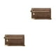 thumbnail image 4 of Qarigey Cartera de mujer, reemplazo portátil, carpeta de fotos de Color sólido, tarjetero, bolsillo con cremallera, monedero para niñas, Type1 NO1, 4 of 6