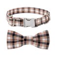 thumbnail image 1 of Collares de pajarita para perros para cachorros y gatos, lindos collares para perros con lazos, paseos diarios o fiestas navideñas, 1 of 5
