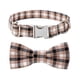 thumbnail image 1 of Collar para perros con pajarita: collar para perros con lazo ajustable, elegante, pequeño a mediano o grande, 1 of 5