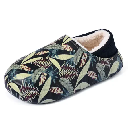 

Men‘s Warm Fleece Cozy Fuzzy Non-slip Slides Slippers Casual House Shoes For Indoor Outdoor Winter